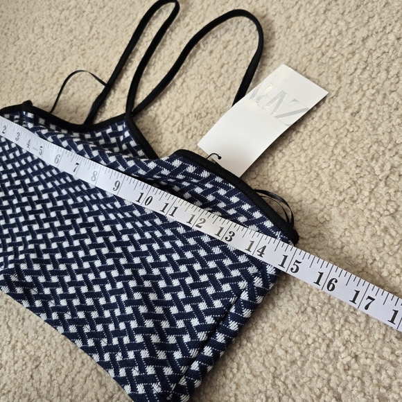 NWT Zara Knit Cropped Halter - Picture 5 of 8